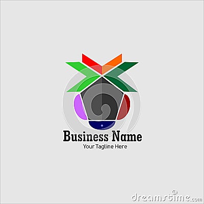 Business and Company Logo or Symbol Vector Illustration Vector Illustration