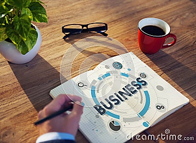 Business Company Organization Corporate Strategy Concept Stock Photo