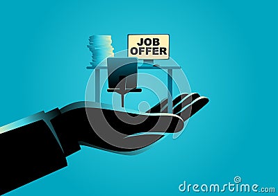 Job Offer Concept Vector Illustration