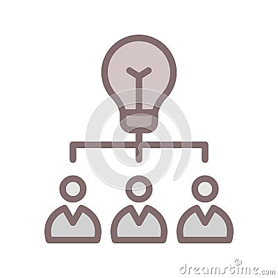 Business conceptions fill vector icon which can easily modify or edit Vector Illustration