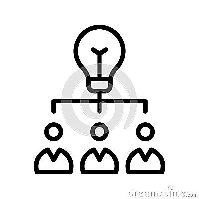 Business conceptions Line Style vector icon which can easily modify or edit Vector Illustration