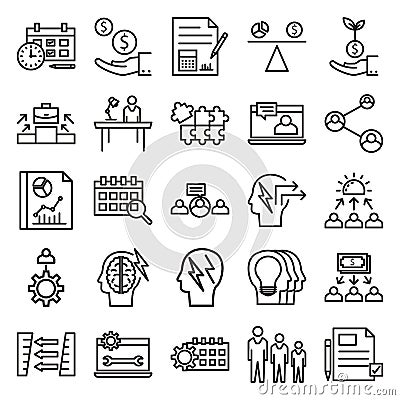 Business Concepts Line Vector Isolated Icon can be easily Modified and edit Vector Illustration