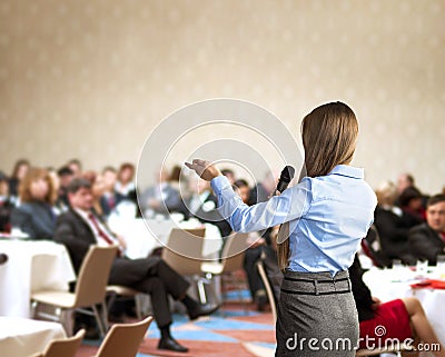 Business conference Stock Photo