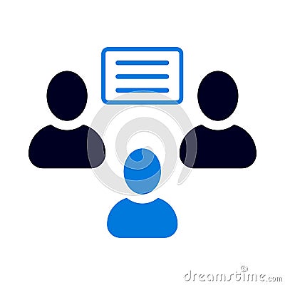Business Conference, Staff Meeting, Meeting, management, team, Business meeting, businessman, Business meeting board icon Vector Illustration