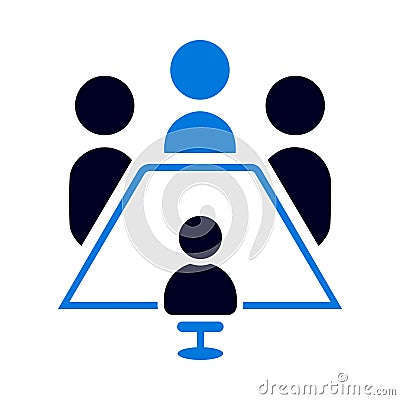 Business Conference, Staff Meeting, Meeting, management, team, Business meeting, businessman, Business meeting board icon Vector Illustration