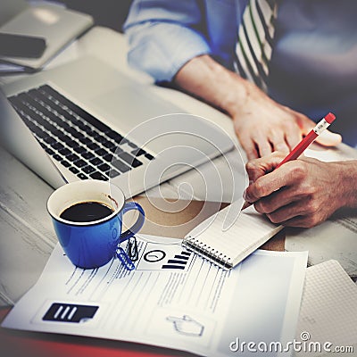 Business Corporate Focusing Workshop Occupation Concept Stock Photo
