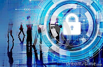 Business Corporate Protection Safety Security Concept Stock Photo