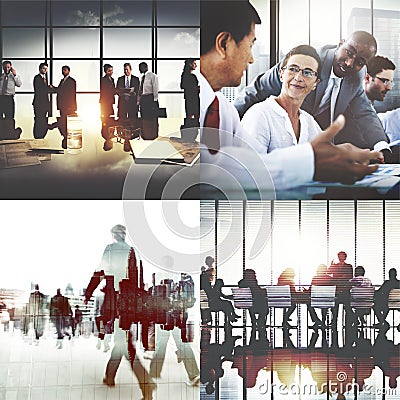 Business Corporate Team Collaboration Success Start Concept Stock Photo