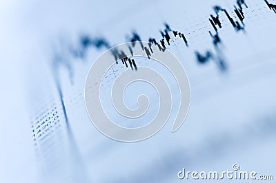 Business curve Stock Photo