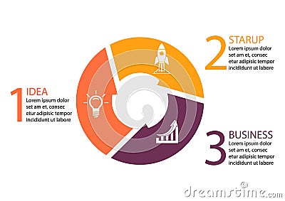 Business data visualization. timeline infographic icons designed for abstract background template Vector Illustration