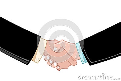 Business deal Vector Illustration