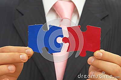 Business decision Stock Photo