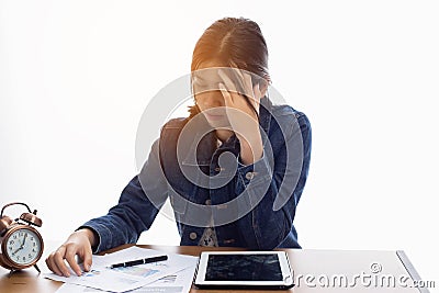 When business demands become too much to handle stock photo Stock Photo