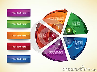 Business Diagram Vector Illustration