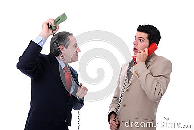 Phone call Stock Photo