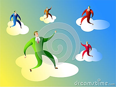 Business dreams Stock Photo