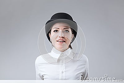 Business, eccentricity, undeniable beauty Stock Photo