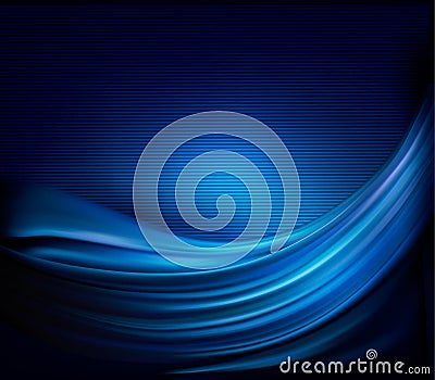 Business elegant blue abstract background Vector Illustration