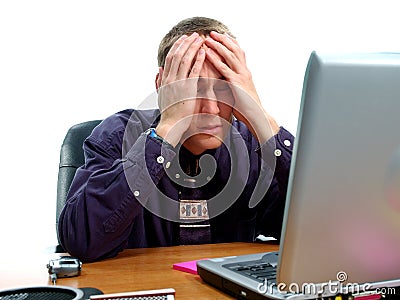 Business Emotions 3 Stock Photo