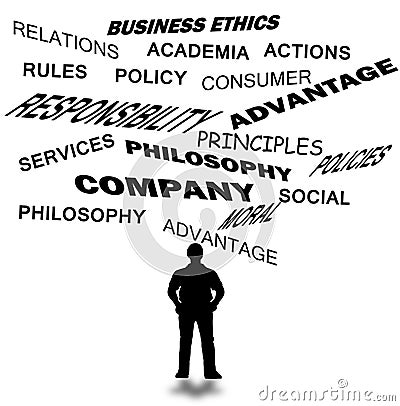 Business ethics Stock Photo