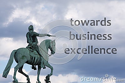 Business excellence Stock Photo