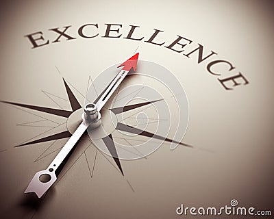 Business Excellence Concept Cartoon Illustration