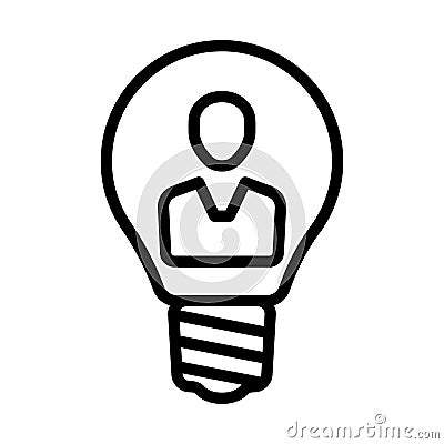 Business expert icon Vector Illustration