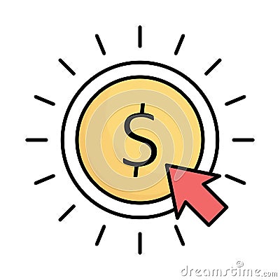 Business fill inside vector icon which can easily modify or edit Vector Illustration