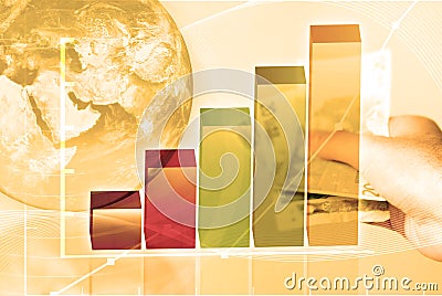 Business finance concept Stock Photo