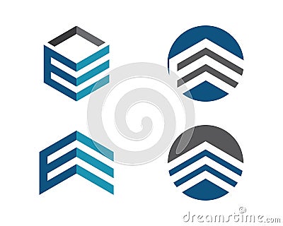 Business Finance Logo Vector Illustration