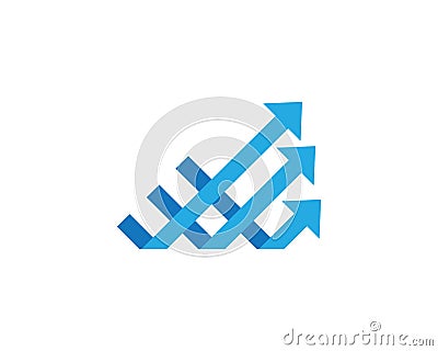 Business Finance Logo Vector Illustration