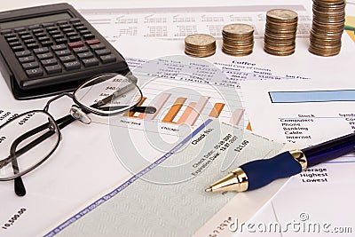 Business finances Stock Photo