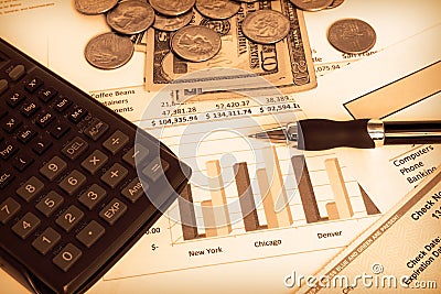 Business finances Stock Photo