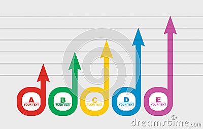 Business flow concept Vector Illustration