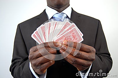 The Business Gamble Stock Photo