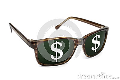 Business glasses Stock Photo