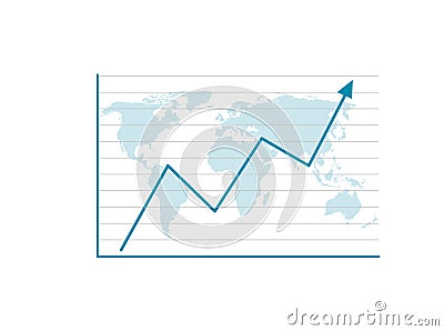 Business Graph Vector Illustration