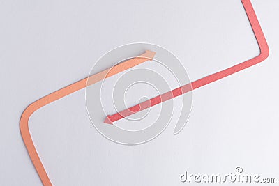 Business graphics arrows over grey background. Stock Photo