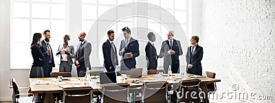 Business Group Meeting Discussion Strategy Working Concept Stock Photo