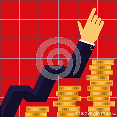 Business Growth Concept Vector Illustration