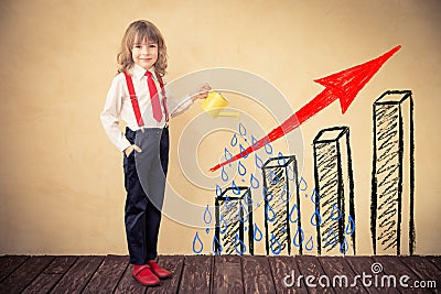 Business growth concept Stock Photo