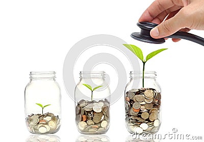 Business growth with csr Stock Photo