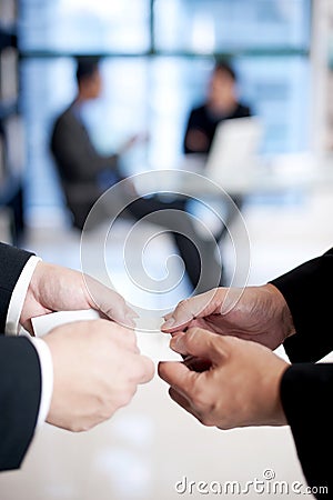 Business Hand Shake Stock Photo