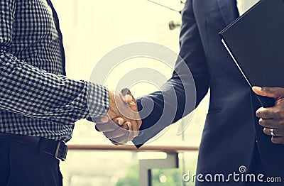 Business Handshake Collaboration Success Concept Stock Photo