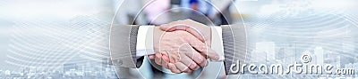 Business handshake. Stock Photo