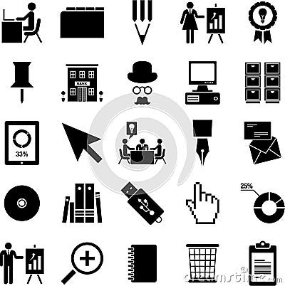 Business icons Vector Illustration