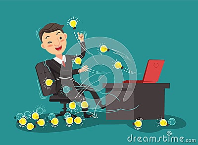 Business idea Vector Illustration