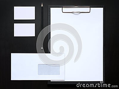 Business identity template Stock Photo