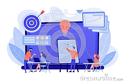 Business incubator concept vector illustration. Vector Illustration