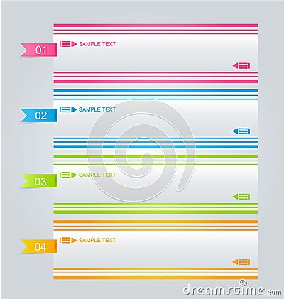 Business infographic template for presentation, education, web design, banner, brochure, flyer. Vector Illustration